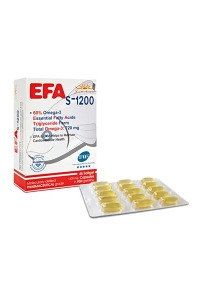 New Life Efa Omega3 S-1200 45 Kapsül ürün görseli 1