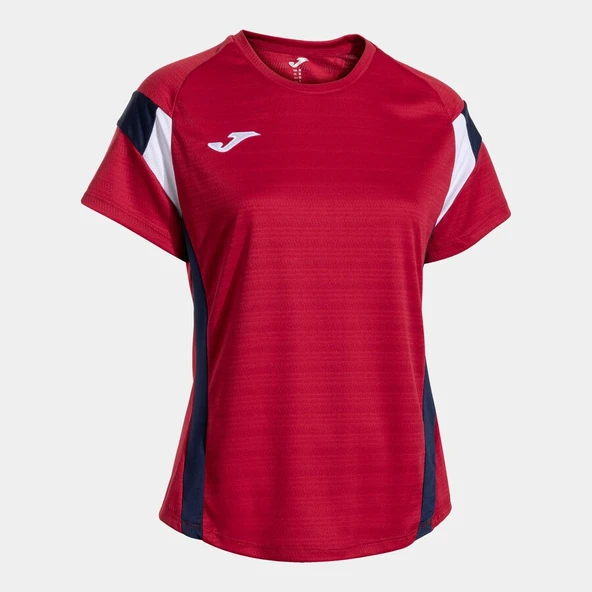 Joma Montreal Kadın Sıfır Yaka Kırmızı Spor Tişört 902518.331 ürün görseli 1