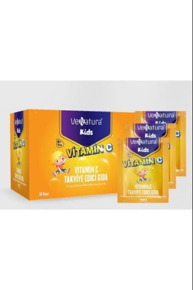 Venatura Kids Vitamin C 30 Saşe ürün görseli 1