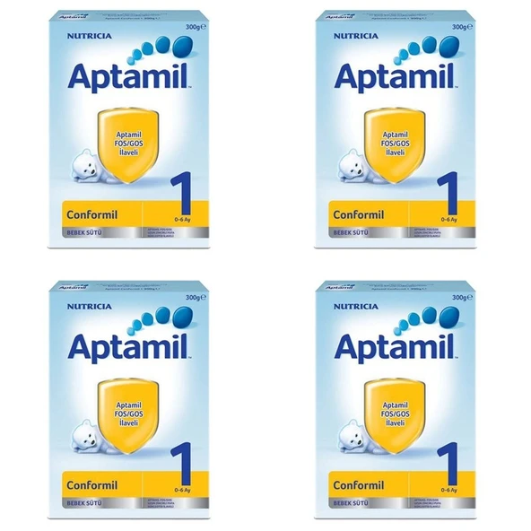 Aptamil Conformil 1 Bebek Sütü 300 gr - 4'lü ürün görseli 1