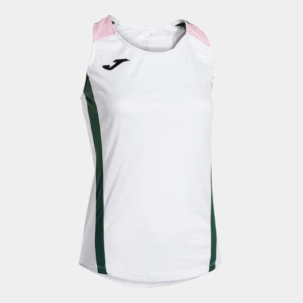 Joma 902521.213 Montreal Kadın Kolsuz Beyaz Spor Tişört ürün görseli 1