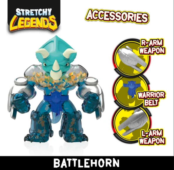Stretchy Legends Battlehorn - Resim 3