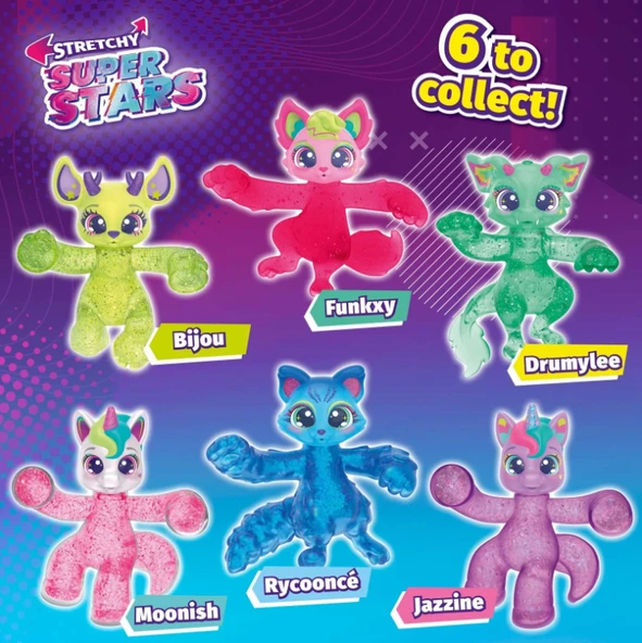 Stretchy Süper Stars Kedi Funxy - Resim 5