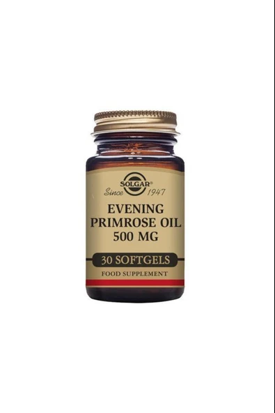 Solgar Evening Primrose Oil 500 Mg 30 Kapsül ürün görseli 1