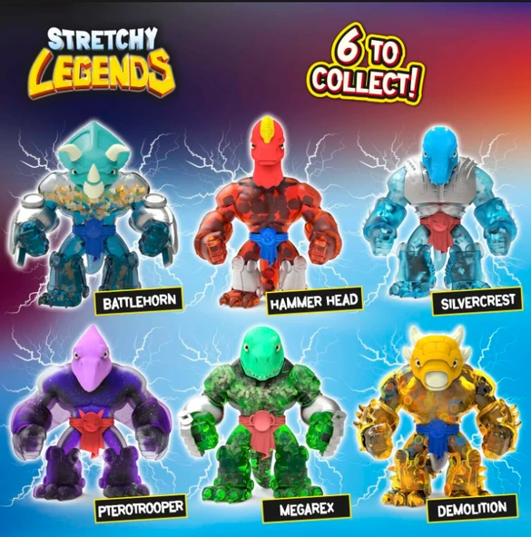 Stretchy Legends Hammer Head - Resim 6