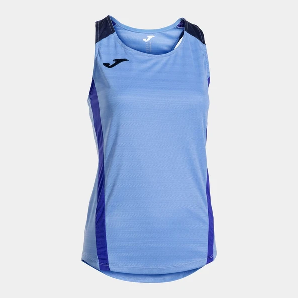 Joma 902521.383 Montreal Kadın Kolsuz Mavi Spor Tişört ürün görseli 1