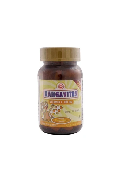 Solgar Kangavites Chewable Vitamin C 100 mg 90 Tablet ürün görseli 1
