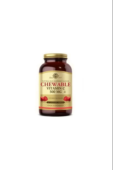 Solgar Chewable Vitamin-C 500 mg 90 Tablet ürün görseli 1