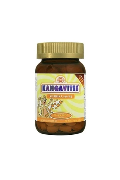 Solgar Kangavites Chewable Vitamin C 100 mg 90 Tablet ürün görseli 1