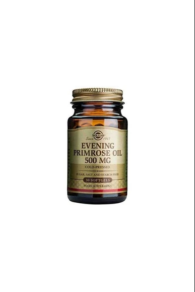 Solgar Evening Primrose Oil 500 Mg 30 Kapsül ürün görseli 1