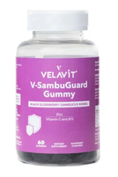 Velavit V-SambuGuard Gummy 60 Gummies ürün görseli 1