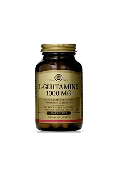Solgar L-Glutamine 1000 mg 60 Tablet ürün görseli 1