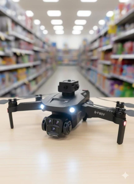 Çantalı Kameralı Kumandalı Katlanır Drone Y Serisi Y619 ürün görseli 1