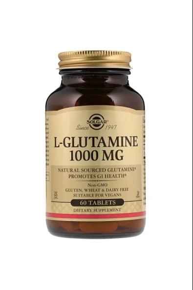 Solgar L-Glutamine 1000 mg 60 Tablet ürün görseli 1