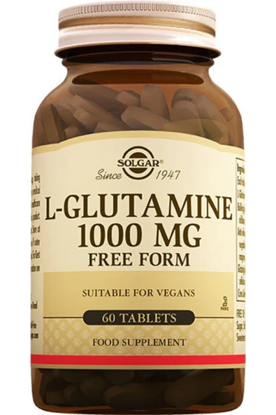 Solgar L-Glutamine 1000 mg 60 Tablet ürün görseli 1