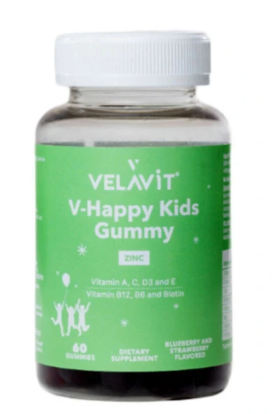 Velavit V-Happy Kids Gummy 60 Gummies ürün görseli 1