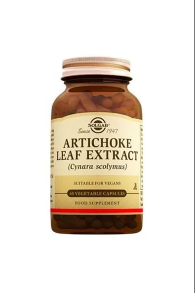 Solgar Artichoke Leaf Extract 60 Kapsül ürün görseli 1