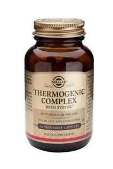 Solgar Thermogenic Complex with Svetol 60 Kapsül ürün görseli 1