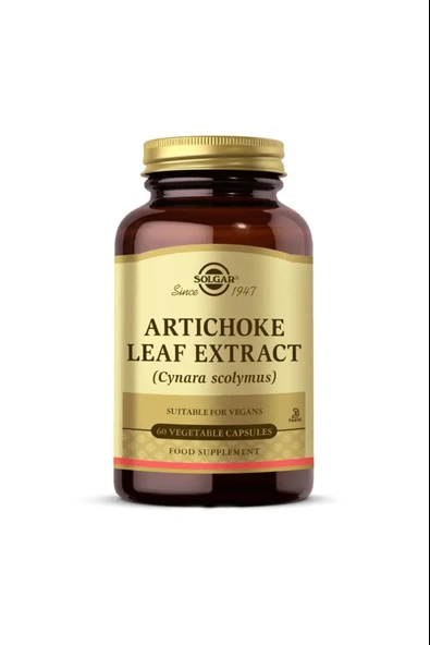 Solgar Artichoke Leaf Extract 60 Kapsül - Resim 2