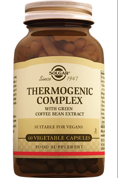 Solgar Thermogenic Complex with Svetol 60 Kapsül ürün görseli 1