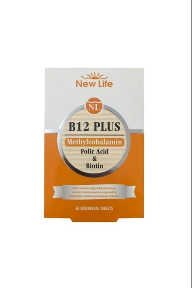 New Life B12 Plus 60 Tablet ürün görseli 1