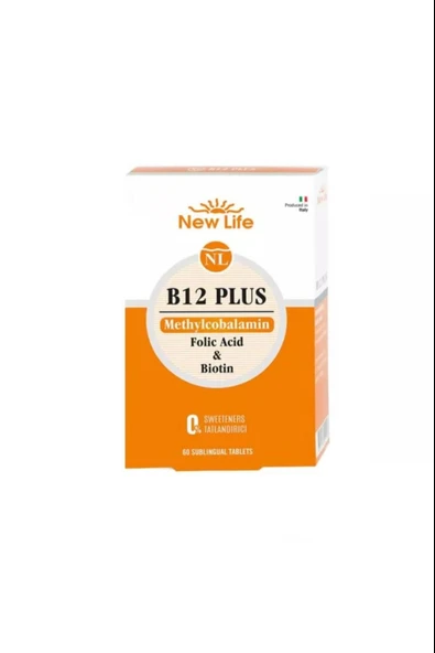 New Life B12 Plus 60 Tablet ürün görseli 1