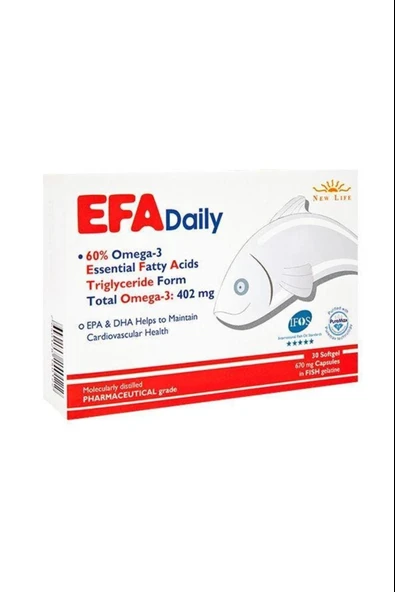 New Life EFA Daily 30 Kapsül ürün görseli 1