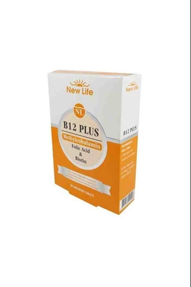 New Life B12 Plus 60 Tablet ürün görseli 1