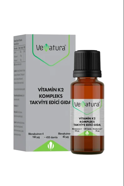 Venatura Vitamin K2 Kompleks Damla 20 ml ürün görseli 1
