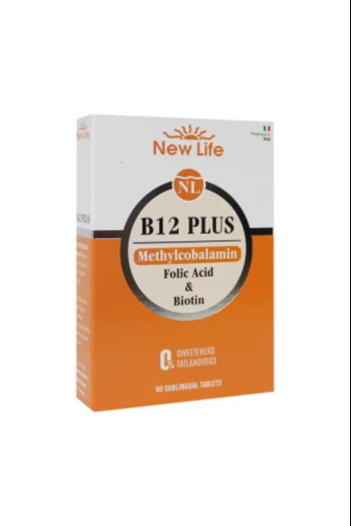 New Life B12 Plus 60 Tablet - Resim 3