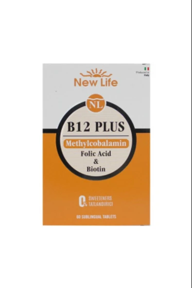New Life B12 Plus 60 Tablet ürün görseli 1