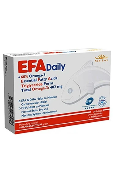 New Life EFA Daily 30 Kapsül ürün görseli 1