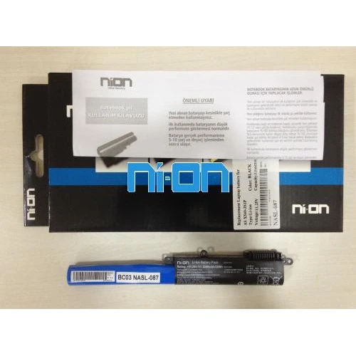 Nion Asus X540UA-GO2447 X540UA-GO820T uyumlu Notebook Batarya - Pil ürün görseli 1