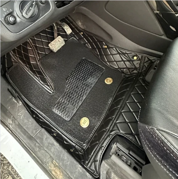 Ford Kuga 2013-2019 Arası Araca Özel 8d Çift Katmanlı Havuzlu Paspas Takımı(Siyah) ürün görseli 1