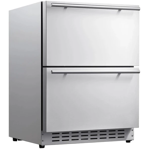 Berfmann BUR113-DSS Tezgah Altı Çekmeceli 113 Litre No Frost Buzdolabı ürün görseli 1