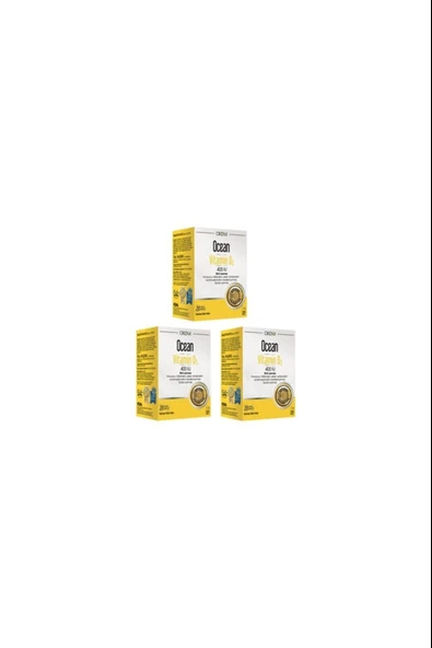 Ocean Vitamin D3 400 IU Sprey 3 Adet ürün görseli 1