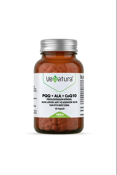 VeNatura PQQ+ALA+KoenzimQ10+Alfa Lipoik Asit 30 Kapsül ürün görseli 1