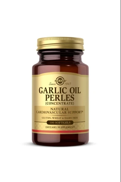 Solgar Garlic Oil 100 Kapsül - Resim 3