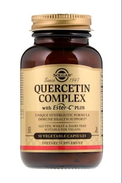 Solgar Quercetin Complex 50 Kapsül ürün görseli 1
