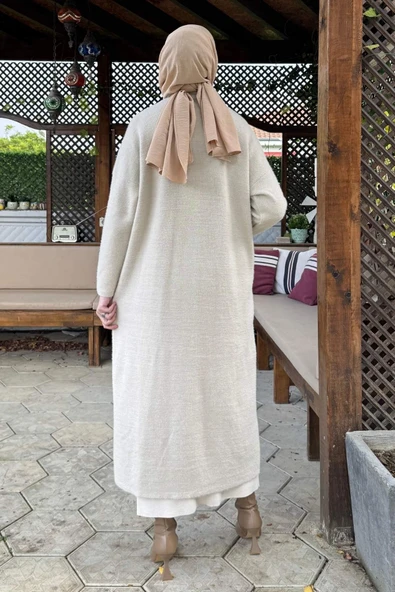 Yakut Angora Triko Kap Taş - Resim 6