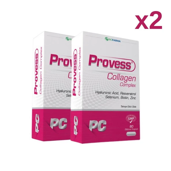 Provess Collagen Complex 60 Kapsül x2 Adet ürün görseli 1