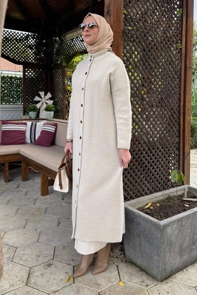 Yakut Angora Triko Kap Taş - Resim 7
