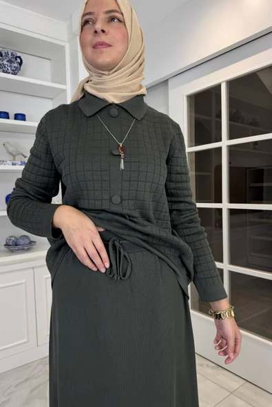 Kumsal Triko Takım Haki - Resim 4