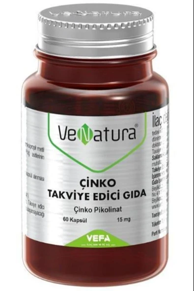 Venatura Çinko 15 mg 60 Kapsül ürün görseli 1