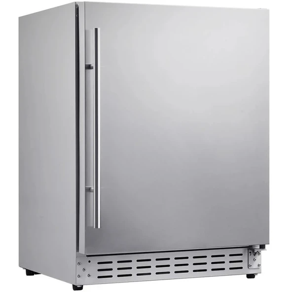 Berfmann BUR113-SS Tezgah Altı Tek Kapılı 113 Litre No Frost Buzdolabı ürün görseli 1
