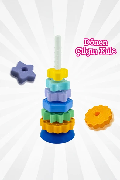 Dönen Çılgın Kule BİRLİKTOYS - Resim 7