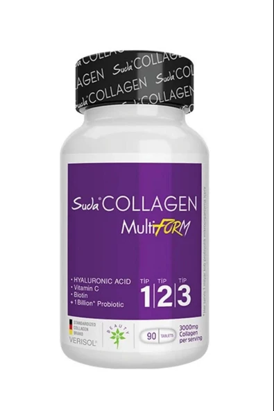 Suda Collagen Multiform 90 Tablet ürün görseli 1