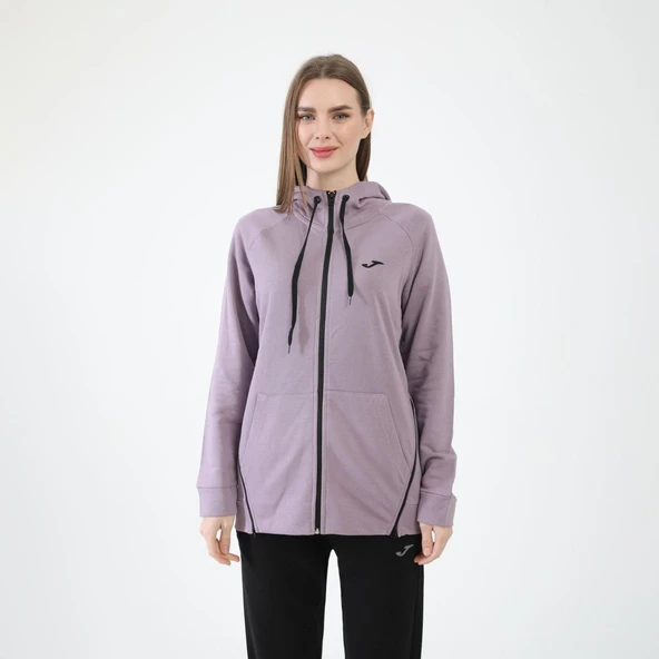 Joma 6231305-Lila Kadın Önden Fermuarlı Sweat ürün görseli 1