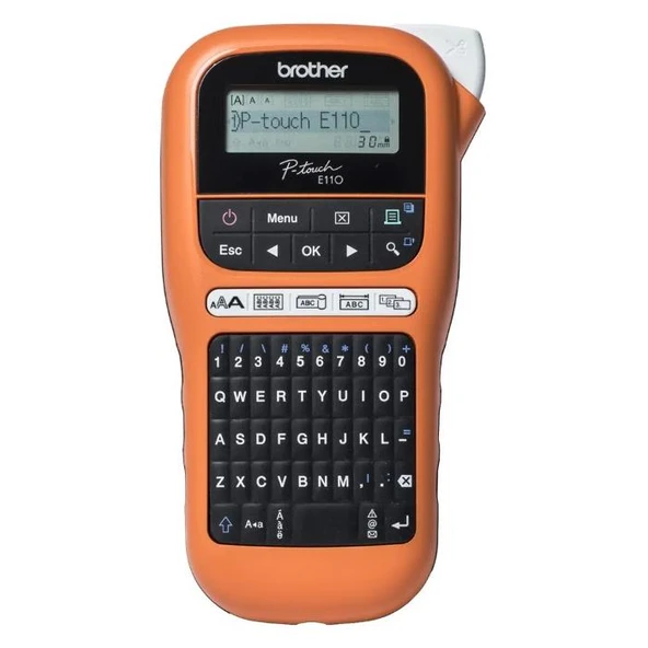Brother P-Touch PT-E110 El Tipi Etiket Yazıcı ürün görseli 1