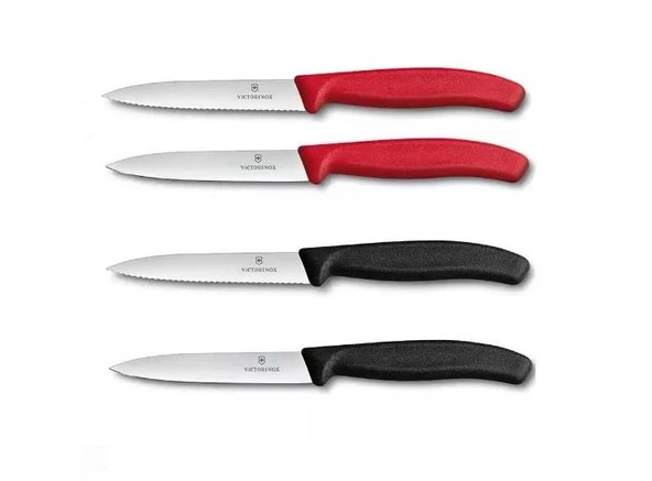 Victorinox SwissClassic 10cm Soyma Bıçağı 4 lü Set ürün görseli 1